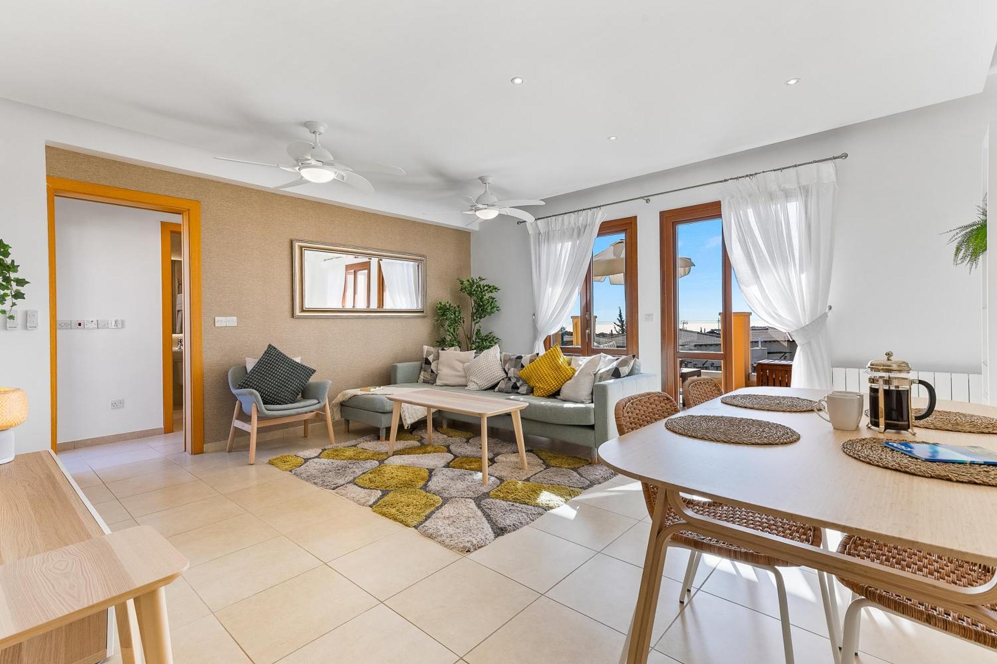 2 Bedroom Apartment Thalassa With Sea And Sunset Views, Aphrodite Hills Resort Kouklia Exterior foto